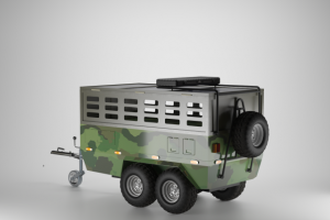 Моделирование прицепа для квадроцикла