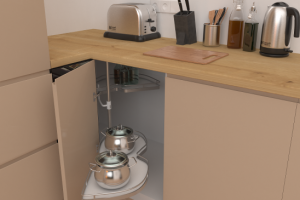 Визуализация ящиков для кухни