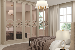 Визуализация и моделирование шкафов в интерьере для сайта