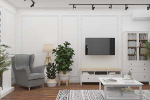 Дизайн кухни-гостиной в скандинавском стиле