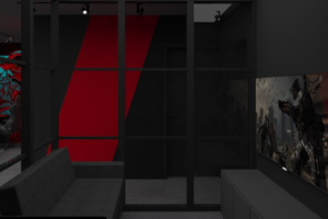 Визуализация компьютерного клуба Respawn