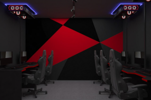 Визуализация компьютерного клуба Respawn