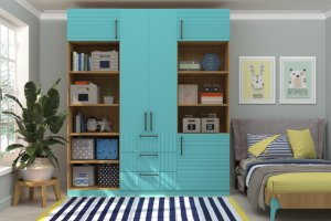 Визуализация шкафов в детской для сайта