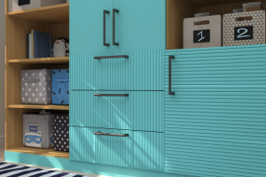 Визуализация шкафов в интерьере для сайта