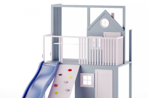 Моделирование и визуализация Детской площадки