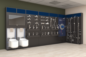 Визуализация бренд зоны (сантехника)