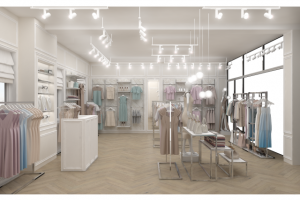 Дизайн магазина одежды