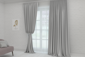 Визуализация штор в интерьере для маркетплейс Wildberries