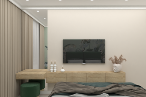 Дизайн и визуализация однокомнатной квартиры