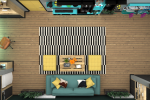 Визуализация серф кайт клуба