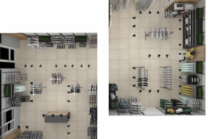 Визуализация магазина женской одежды fashion look