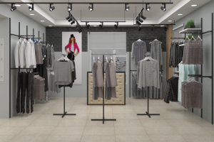 Визуализация магазина женской одежды fashion look