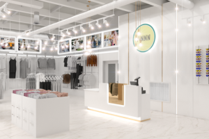 Дизайн магазина одежды