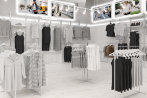Дизайн магазина одежды