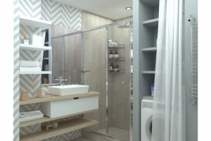 Дизайн интерьера 1 комнатной квартиры