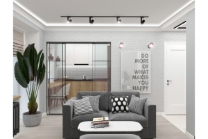 Дизайн интерьера 1 комнатной квартиры