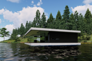 Вилла на озере