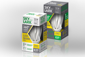 Упаковка светодиодных ламп