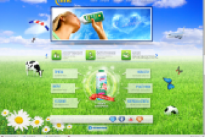 Промо-сайт для ТМ Милк-тайм