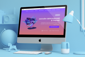 Дизайн сайта на Tilda для преподавателя онлайн курсов