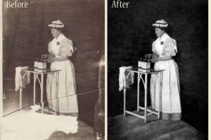 Обработка старинных фотографий