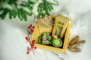 Этикетка для детского мёда "Медвежорик"