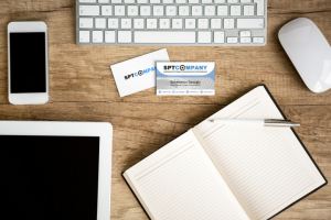 Визитка для SPTcompny (Smart Prom Technology)