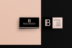 Визитка для "BEAUTY INDUSTRY"