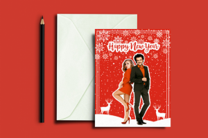 Новогодняя открытка