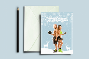 Новогодняя открытка