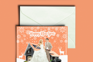 Новогодняя открытка