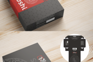 Дизайн упаковки Sushi: Ясука