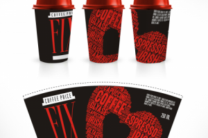 Дизайн стаканчика Coffee