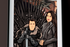 Портрет в стиле Vector ART - Game of Thrones