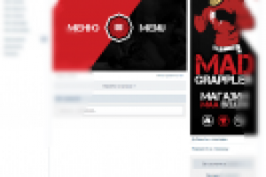 Оформление группы ВК:  MAD GRAPPLER(магазин вещей MMA)