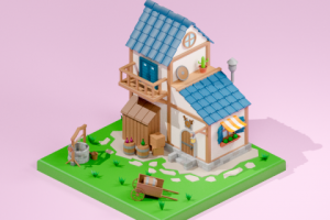 Low poly - House