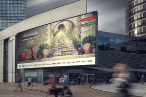 разработка коллажа для билборда