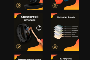 Карточки товара, инфографика