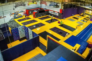 Открытие батутного парка