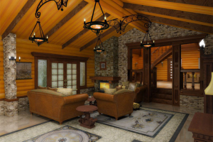 Отделка коттеджей