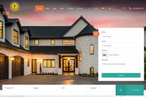 Портал Испанского агенства недвижимости "VymCanar"