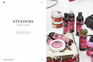 Концепция главного экрана STENDERS