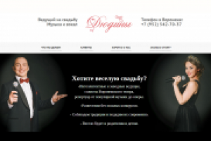 Дуэт Дюдиных. Ведущие на свадьбу. Музыка и вокал.