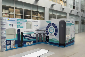 Стенд для компании Аквасегмент