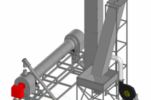 Агрегат сушки песка
