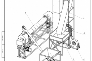 Агрегат сушки песка