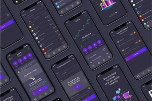UX/UI design для приложения крипто кошелька