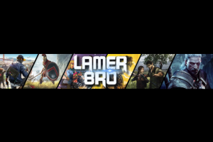 оформление ютуб канала "Lamer Bro"