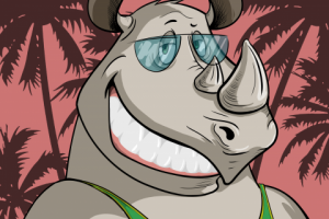 Носорог в бодром здравии NFT