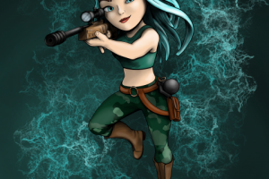 Девушка и ствол